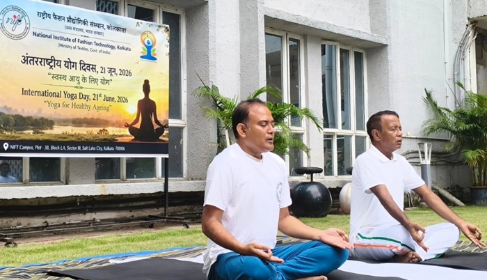 NIFT's Yoga Day celebrations